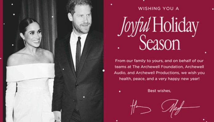 Meghan Markle, Prince Harry 'professional' Christmas card loses with experts
